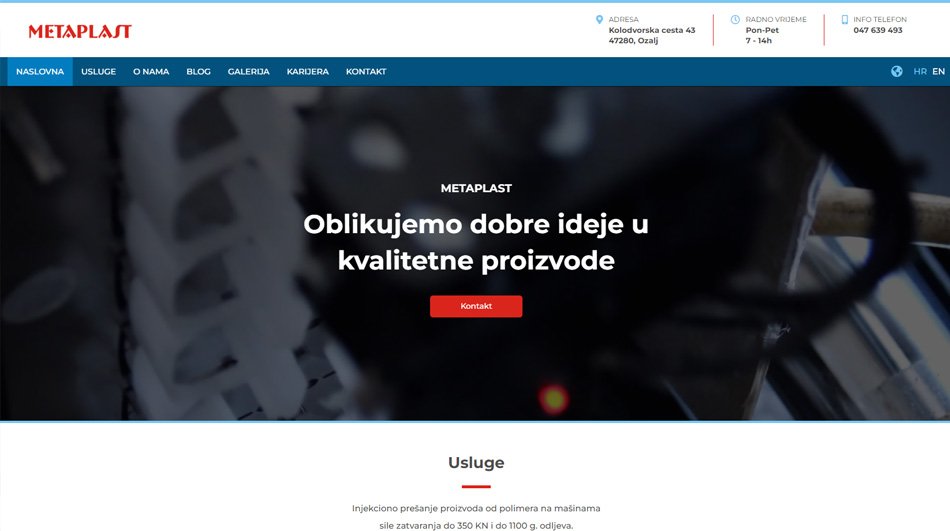 Landing Page