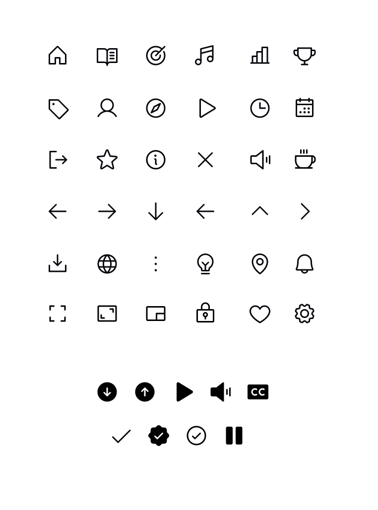 Soundedify icon set